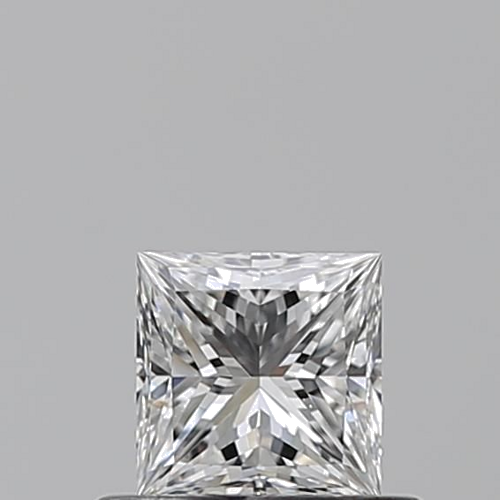 0.5 carat E-VS2 Natūralus Princess Deimantas (1)