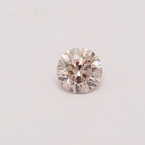 0.17 carat Light  Pink-VVS1 GD cut Natūralus Round Deimantas (1)