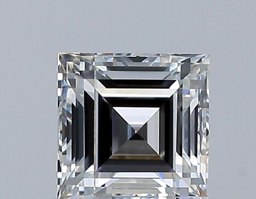 0.4 carat F-VVS2 Natūralus Square Radiant Deimantas (1)