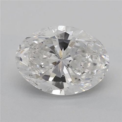 2.0 carat F-SI2 Natūralus Oval Deimantas (1)