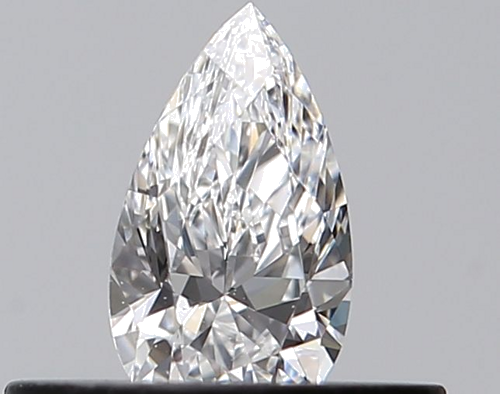 0.25 carat E-VVS1 Natūralus Pear Deimantas (1)