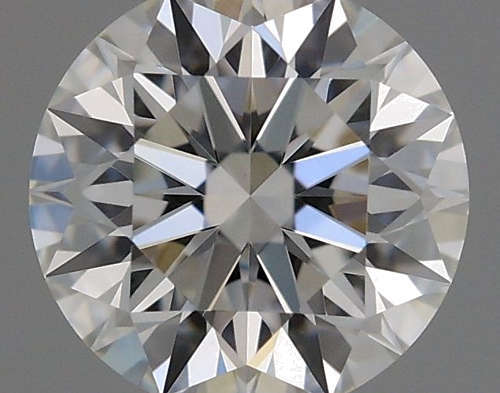 0.42 carat F-VVS2 Excellent cut Natūralus Round Deimantas (1)
