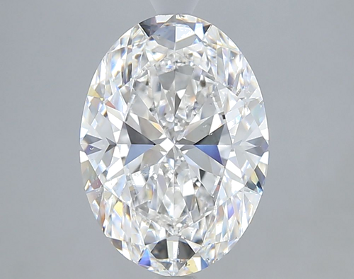 4.01 carat E-SI1 Natūralus Oval Deimantas (1)