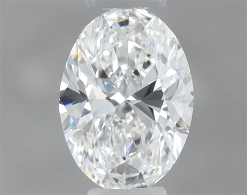 0.28 carat F-VVS2 Natūralus Oval Deimantas (1)