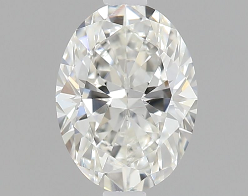 0.5 carat H-VS2 Natūralus Oval Deimantas (1)