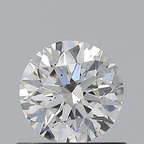 0.64 carat E-SI1 Excellent cut Natūralus Round Deimantas (1)