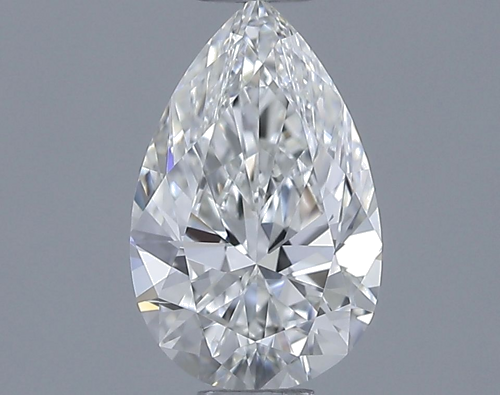0.51 carat G-VVS1 Natūralus Pear Deimantas (1)