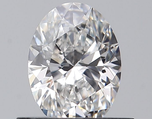 0.6 carat D-VVS2 Natūralus Oval Deimantas (1)