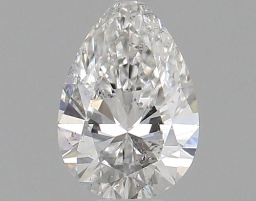0.44 carat F-SI2 Natūralus Pear Deimantas (1)