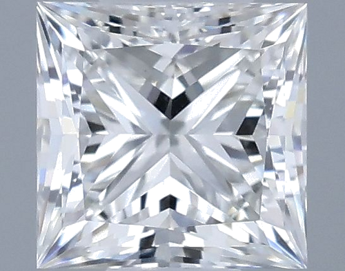 0.52 carat H-VS2 Natūralus Princess Deimantas (1)