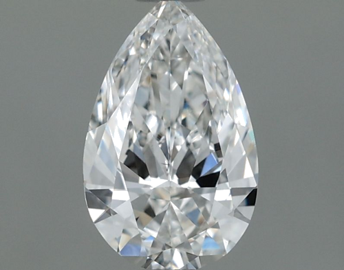 0.8 carat F-VS1 Natūralus Pear Deimantas (1)