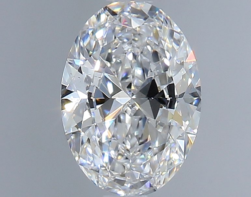 0.5 carat D-VS2 Natūralus Oval Deimantas (1)