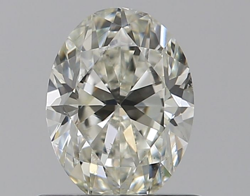 0.65 carat J-SI1 Natūralus Oval Deimantas (1)