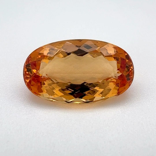 6.5 carat ORANGE Oval Topaz (1)