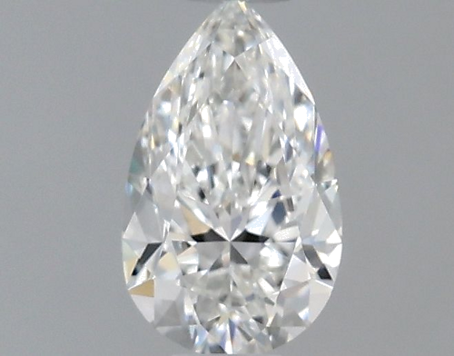 0.33 carat G-VVS1 Natūralus Pear Deimantas (1)