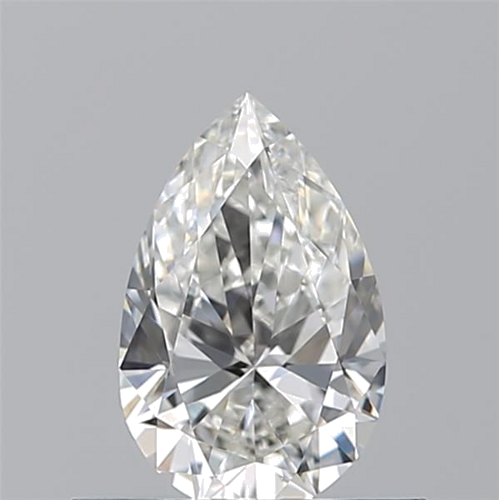 0.51 carat H-VVS2 Natūralus Pear Deimantas (1)