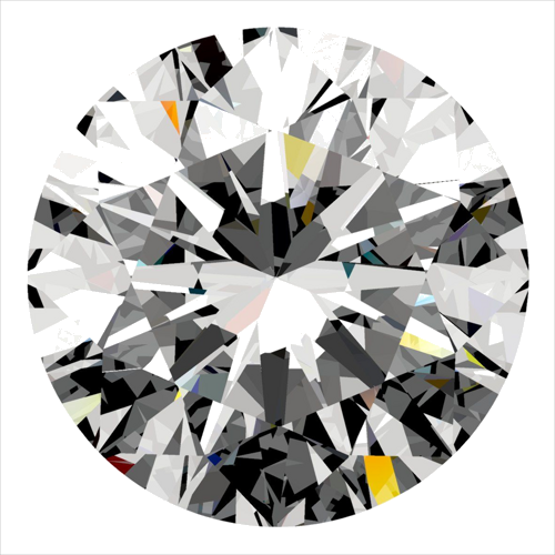 0.32 carat G-VVS1 Excellent cut Natūralus Round Deimantas (1)