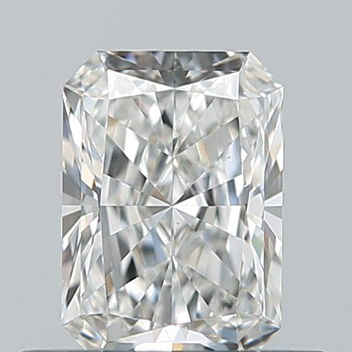 0.6 carat F-VS2 Natūralus Radiant Deimantas (1)
