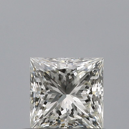 0.51 carat J-VVS2 Natūralus Princess Deimantas (1)