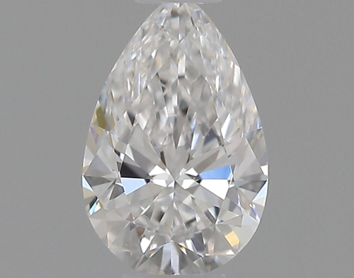 0.33 carat E-VS2 Natūralus Pear Deimantas (1)