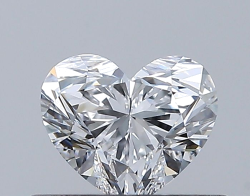 0.39 carat D-IF Natūralus Heart Deimantas (1)