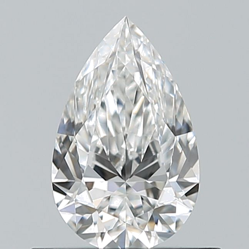 0.53 carat E-VS1 Natūralus Pear Deimantas (1)
