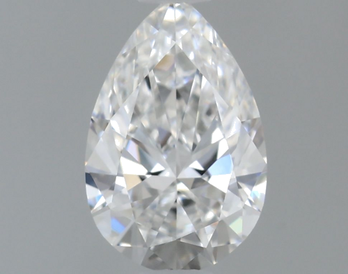 0.33 carat E-VVS2 Natūralus Pear Deimantas (1)