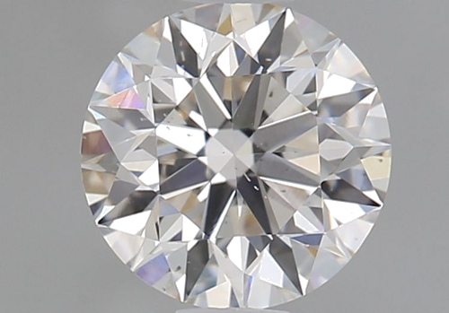 0.65 carat I-SI1 Excellent cut Natūralus Round Deimantas (1)