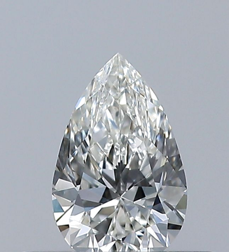 0.3 carat H-VS1 Natūralus Pear Deimantas (1)