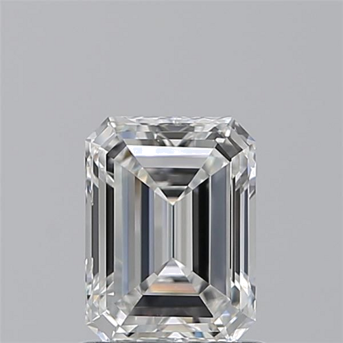 1.01 carat F-VVS2 Natūralus Emerald Deimantas (1)