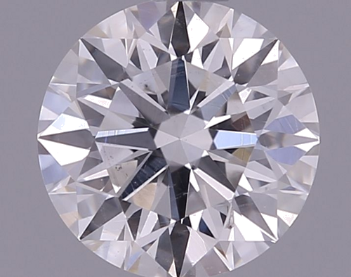 0.52 carat G-SI2 Excellent cut Natūralus Round Deimantas (1)