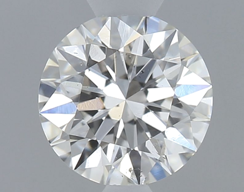 0.46 carat F-SI1 Excellent cut Natūralus Round Deimantas (1)