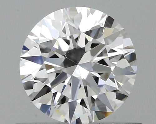 0.56 carat D-VVS2 Excellent cut Natūralus Round Deimantas (1)