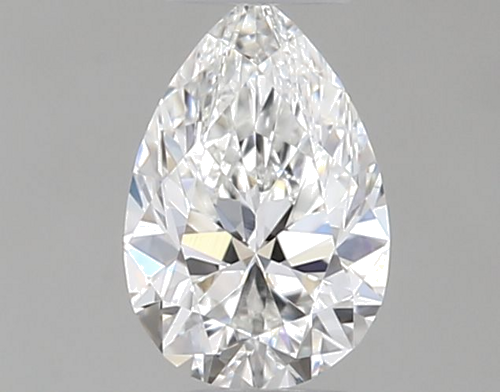 0.26 carat F-VVS1 Natūralus Pear Deimantas (1)
