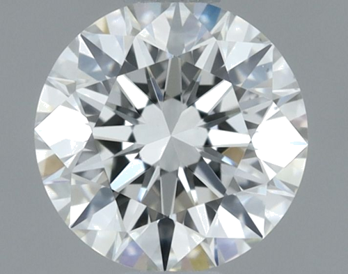 0.52 carat I-VS2 Excellent cut Natūralus Round Deimantas (1)
