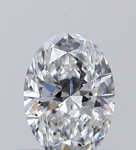 0.4 carat F-VVS2 Natūralus Oval Deimantas (1)
