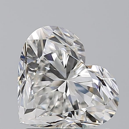 1.51 carat H-VS2 Natūralus Heart Deimantas (1)
