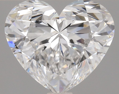 1.52 carat D-VVS1 Natūralus Heart Deimantas (1)