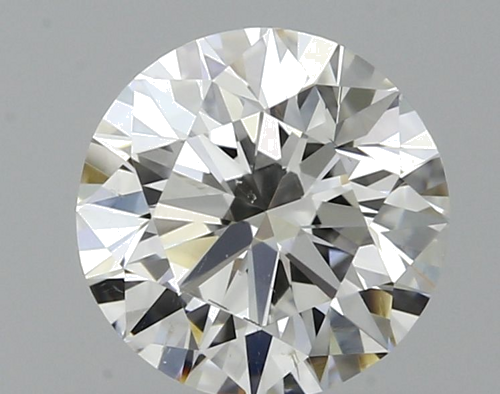 0.5 carat F-SI2 Excellent cut Natūralus Round Deimantas (1)