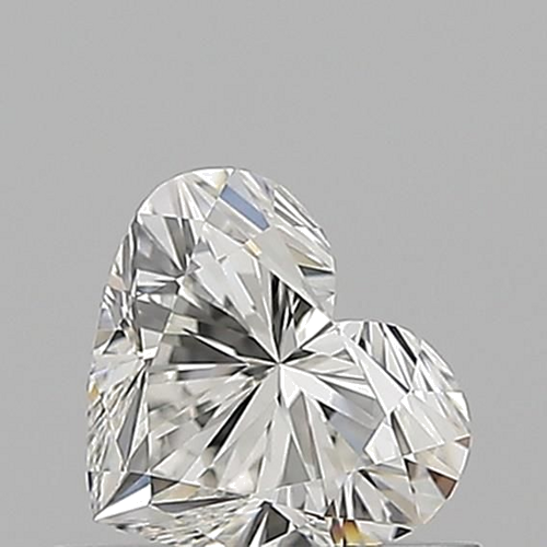 0.51 carat G-VVS1 Natūralus Heart Deimantas (1)