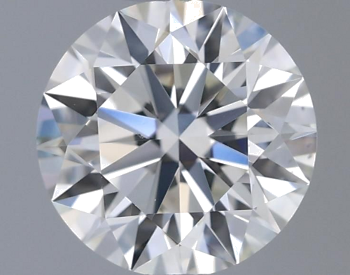0.5 carat I-VS2 Excellent cut Natūralus Round Deimantas (1)