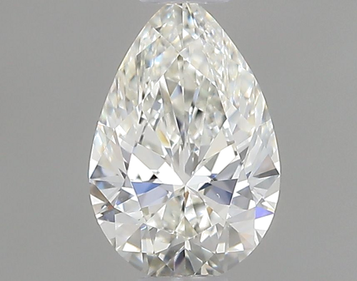 0.5 carat I-VS1 Natūralus Pear Deimantas (1)