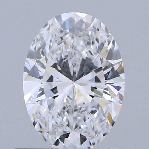 0.52 carat D-SI1 Natūralus Oval Deimantas (1)