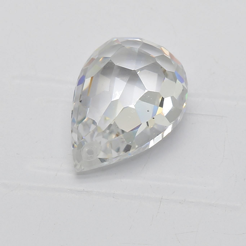2.4 carat D-SI1 Natūralus Pear Deimantas (1)