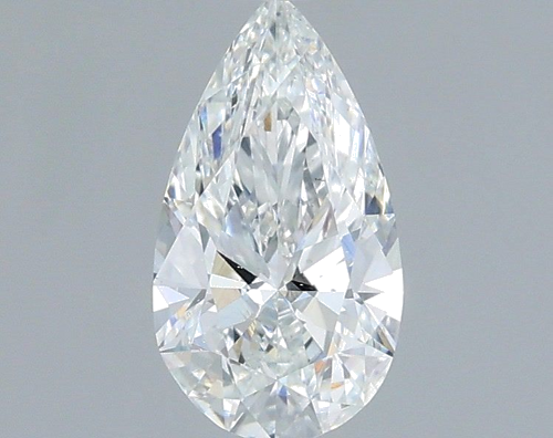 0.81 carat E-SI1 Natūralus Pear Deimantas (1)