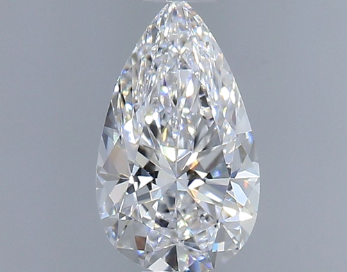 0.42 carat D-IF Natūralus Pear Deimantas (1)
