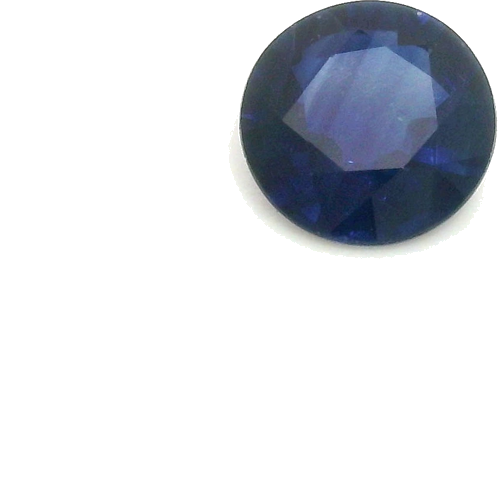 0.6 carat BLUE Round Safyras (1)