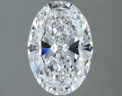 1.81 carat D-VS2 Natūralus Oval Deimantas (1)