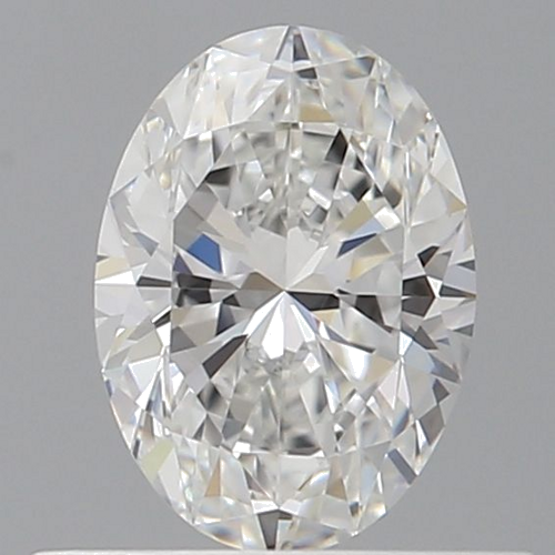 0.53 carat E-VVS1 Natūralus Oval Deimantas (1)