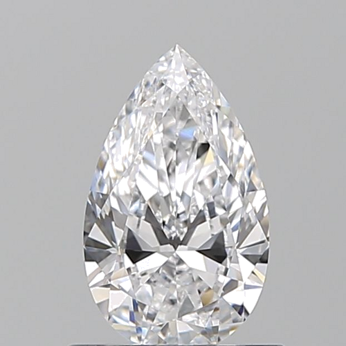 0.74 carat D-IF Natūralus Pear Deimantas (1)